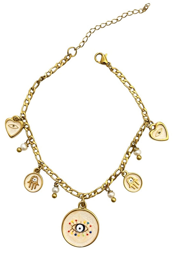Artisan Lock & Key Bracelet