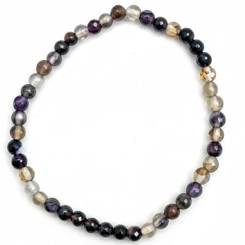 Twilight Moss Agate Strand Handmade Bracelet