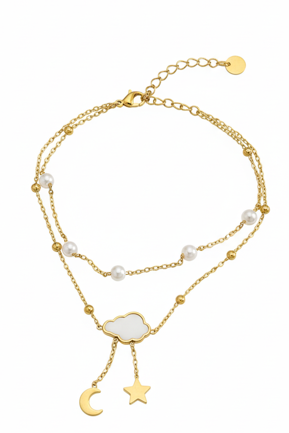 Dreamy Cloud Anklet