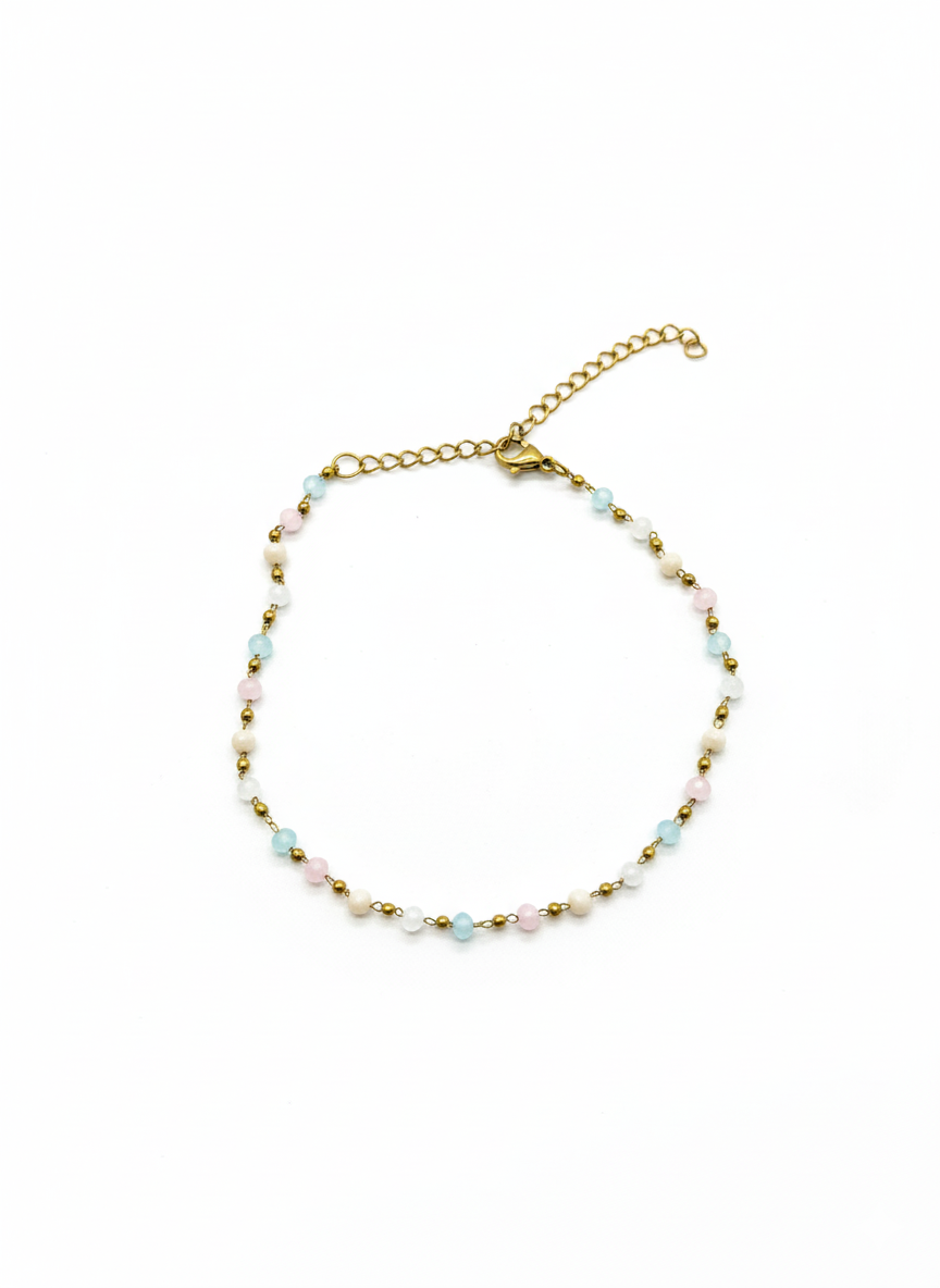 The Cotton Candy Chain Anklet